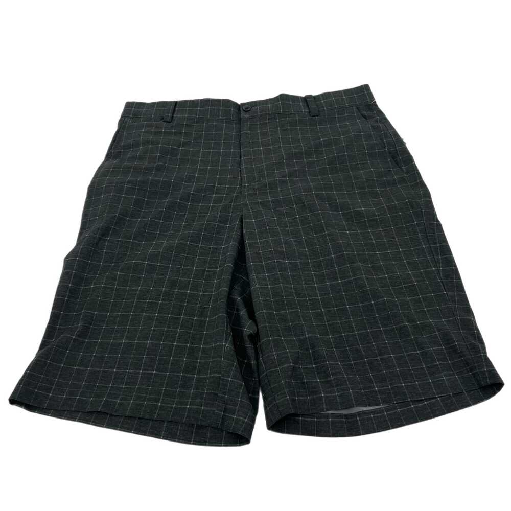 Nike Black Plaid Hybrid Shorts | Men’s Size 34